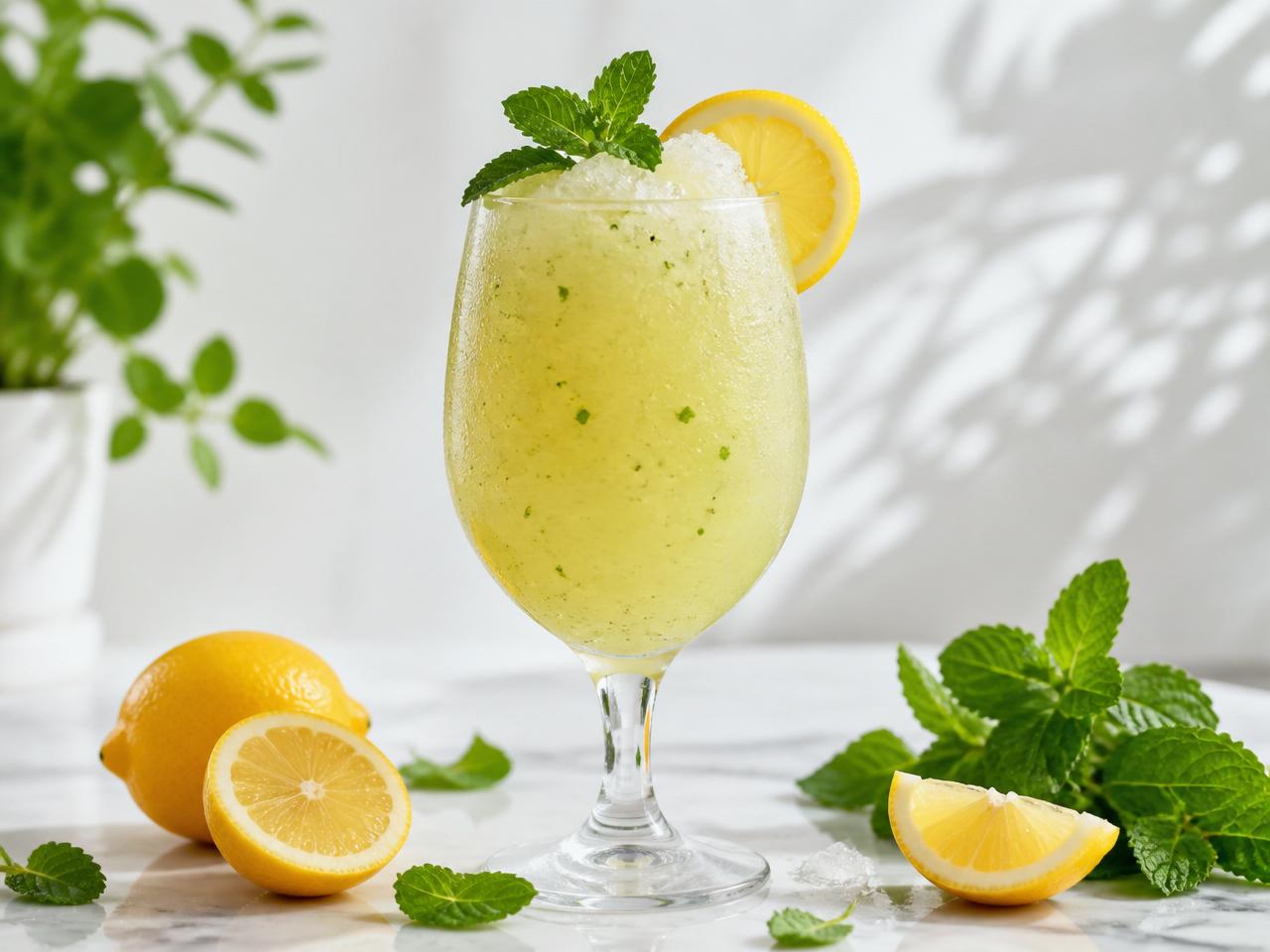 Frozen Lemon Mint